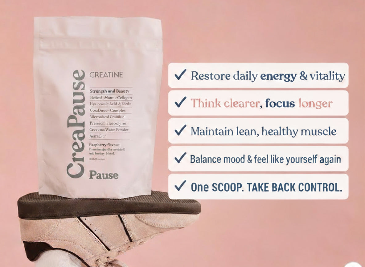 Creapause  - Your Daily Scoop of Energy, Clarity & Balance — For Every Stage of Menopause